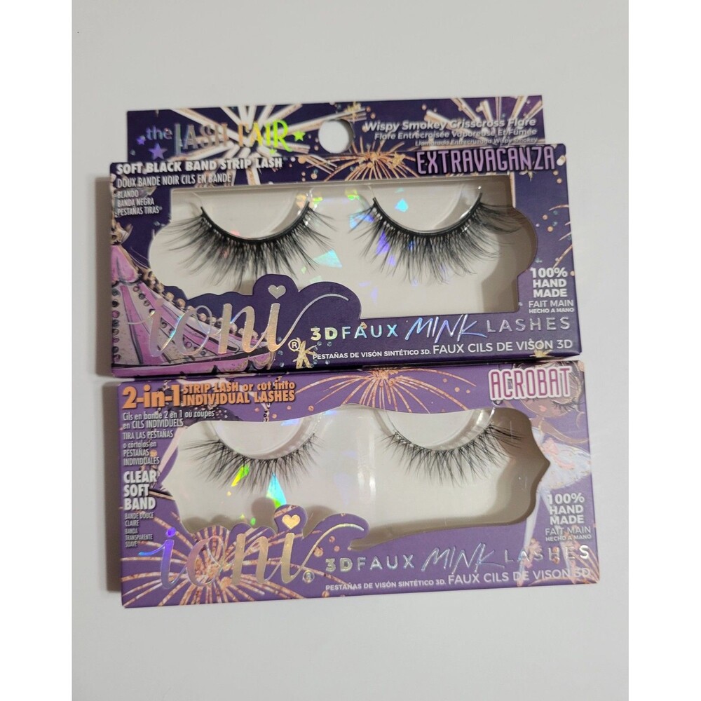 Ioni The Lash Fair Bundle Extravaganza Acrobat Wispy Crisscross Eyelash